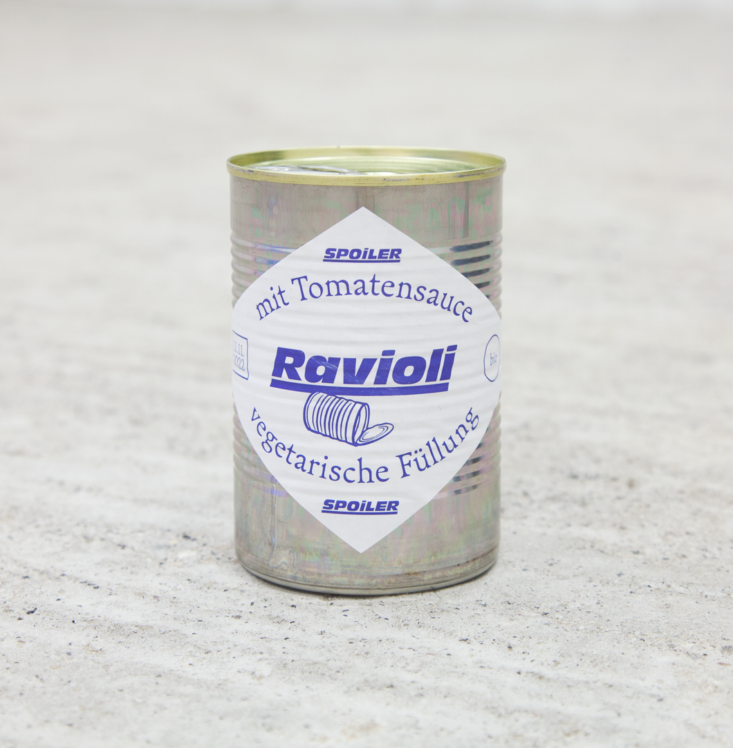 Canned Ravioli (veggie, organic)