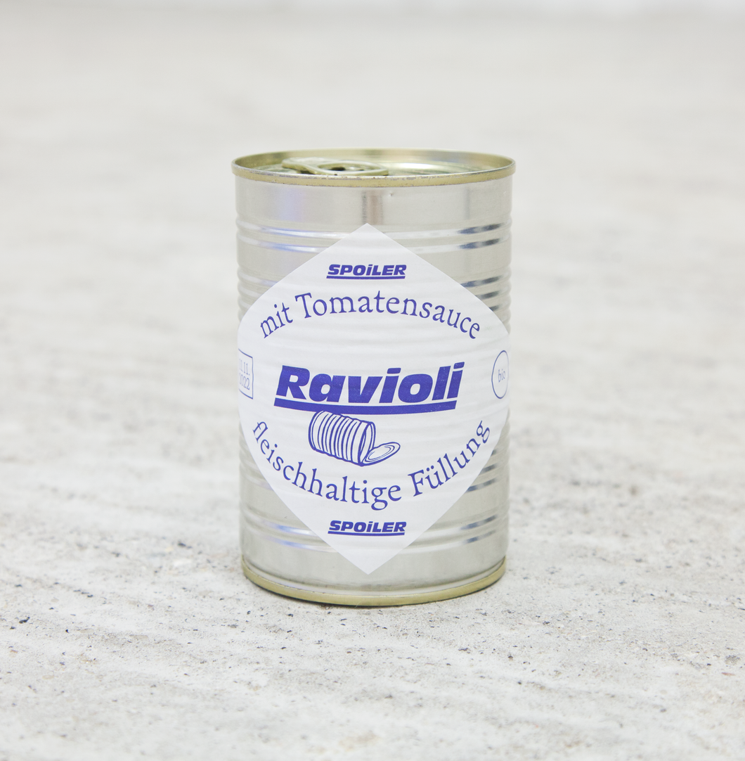 Canned Ravioli (meat, organic)
